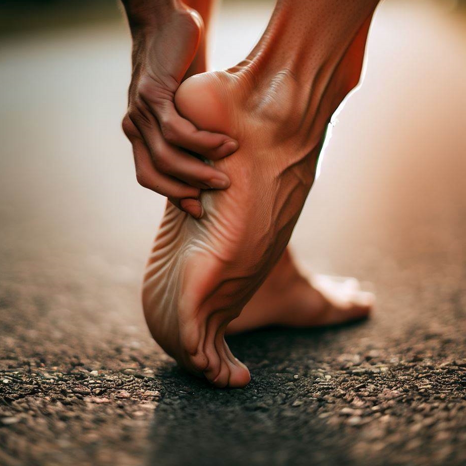 Ból w stopie po zewnętrznej stronie po bieganiu