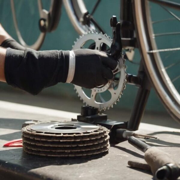 Czyszczenie tarcz hamulcowych w rowerze
