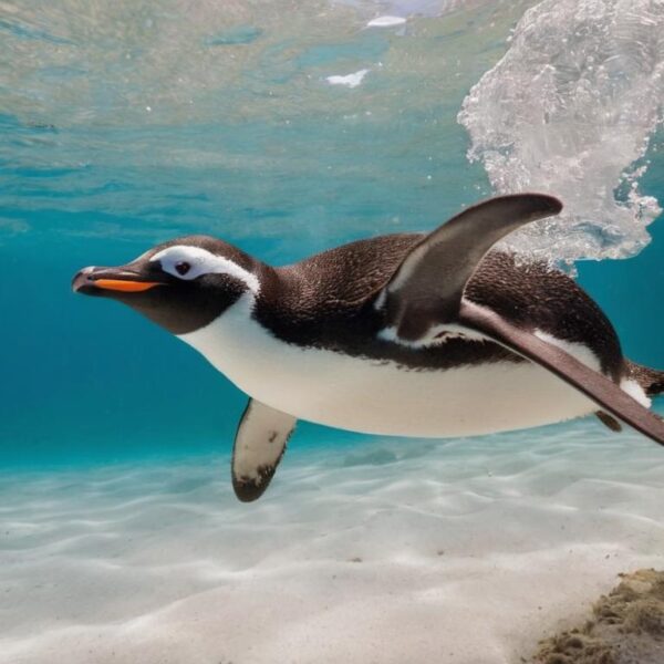 Dlaczego pingwin doskonale pływa