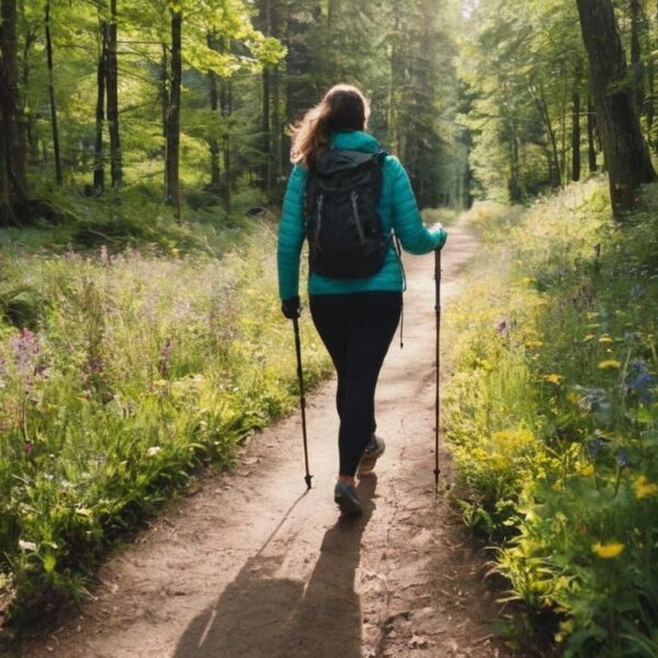 Jak chodzić z kijkami Nordic Walking