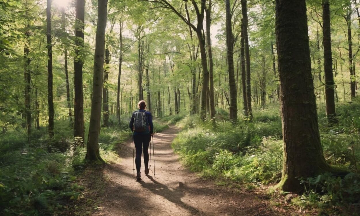 Jak się chodzi z kijkami nordic walking